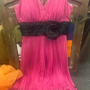 Size large black and pink formal